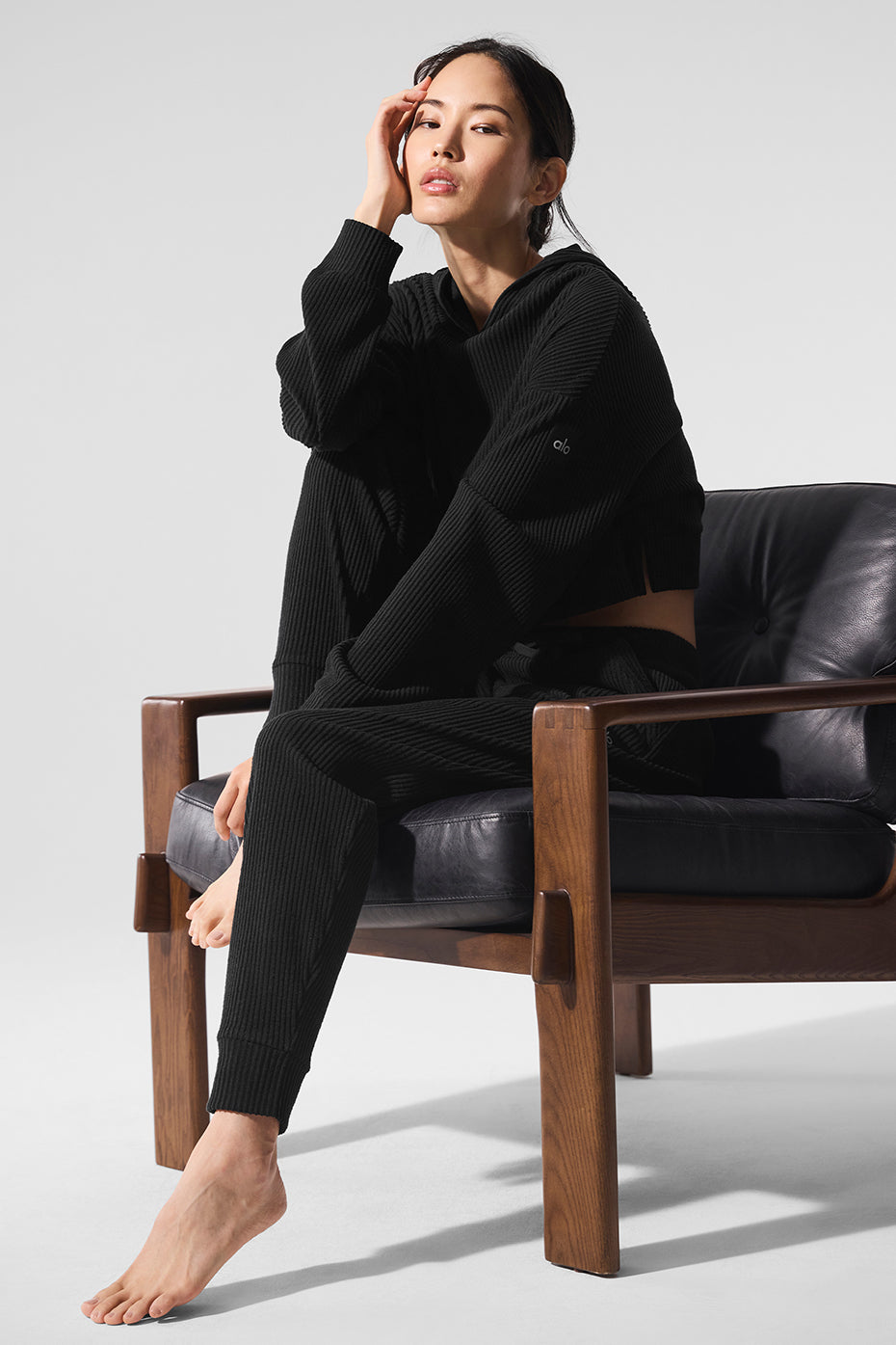 Alo Yoga Women's Muse Hoodie  -  Black