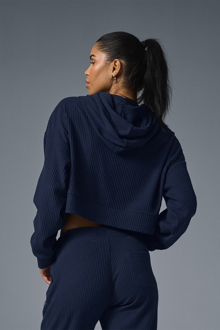 Alo Yoga Women's Muse Hoodie Navy