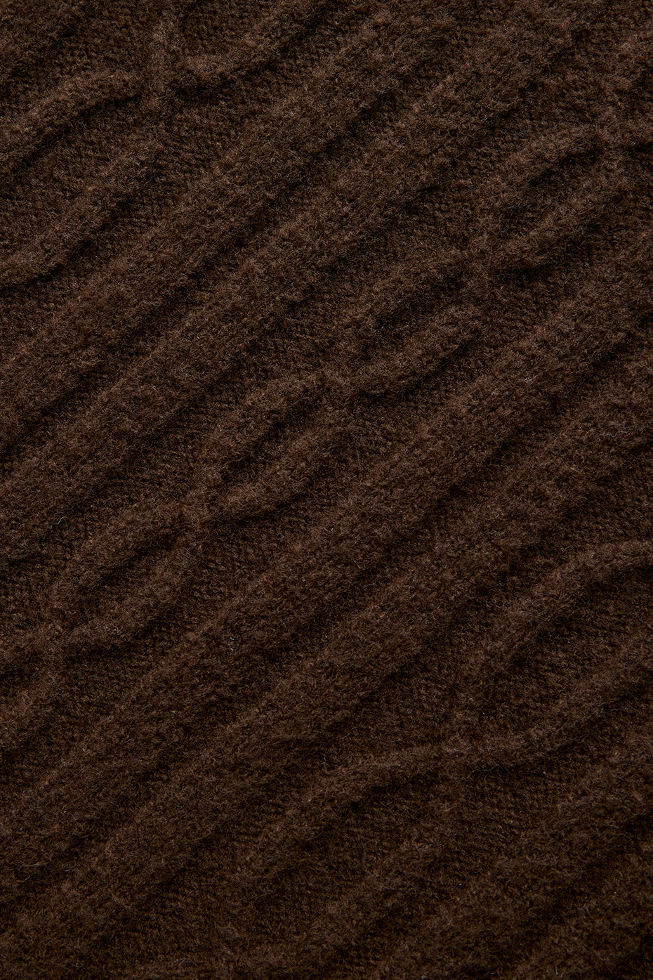 Alo Yoga Cable Knit Cropped Winter Bliss Turtleneck Long Sleeve - Espresso