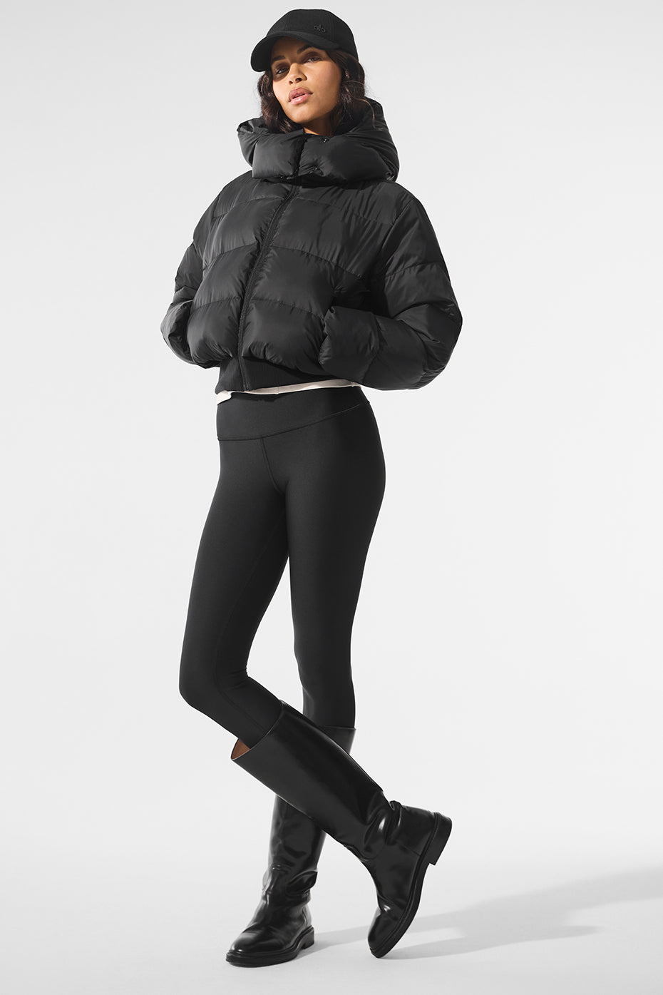Alo Yoga Women Foxy Puffer Jacket - Black – Kanadadan Kapına