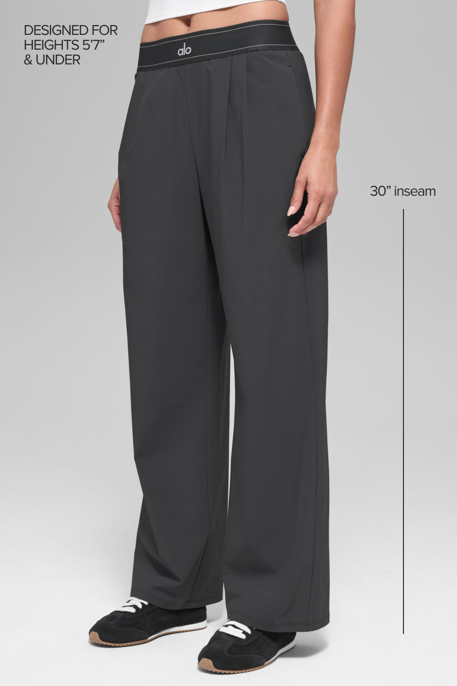 Alo Yoga Suit Up Trouser (Regular) Anthracite
