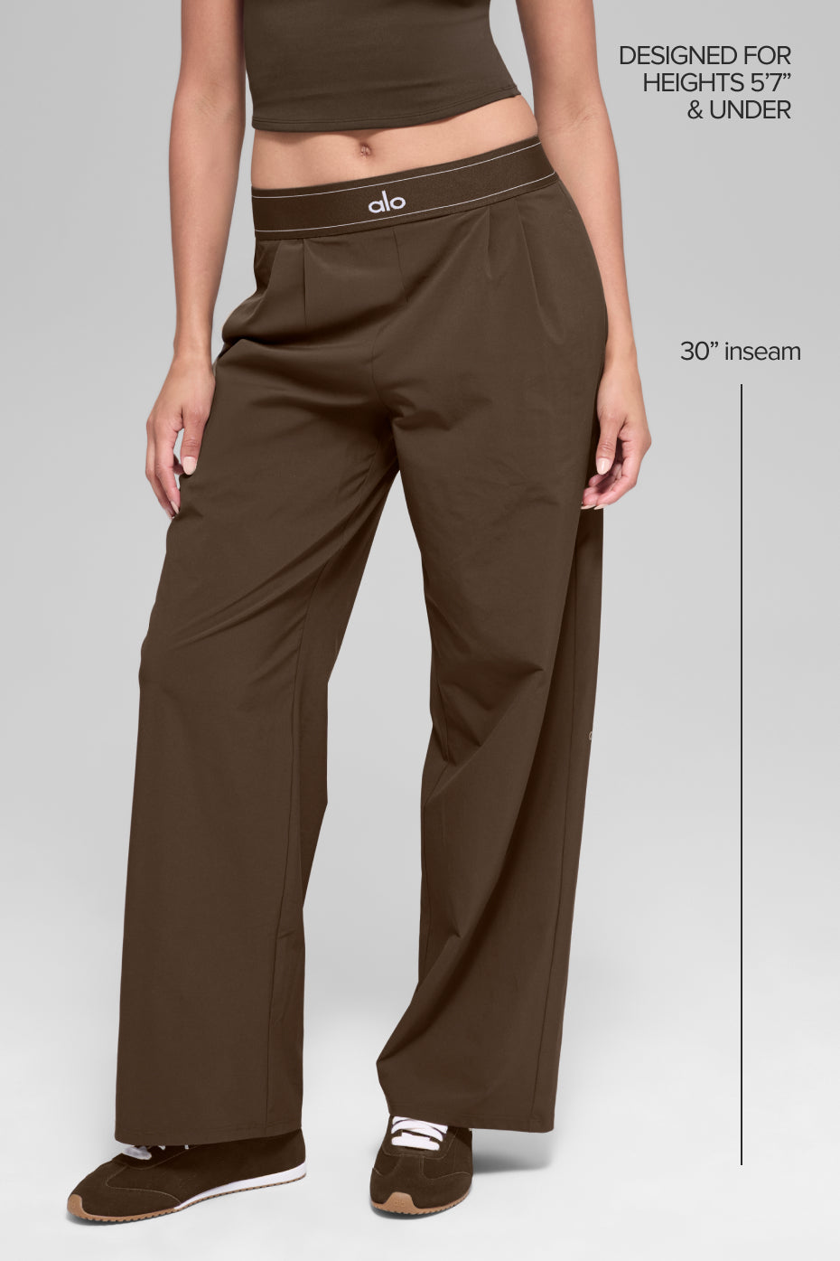 Alo Yoga Suit Up Trouser (Regular) Espresso