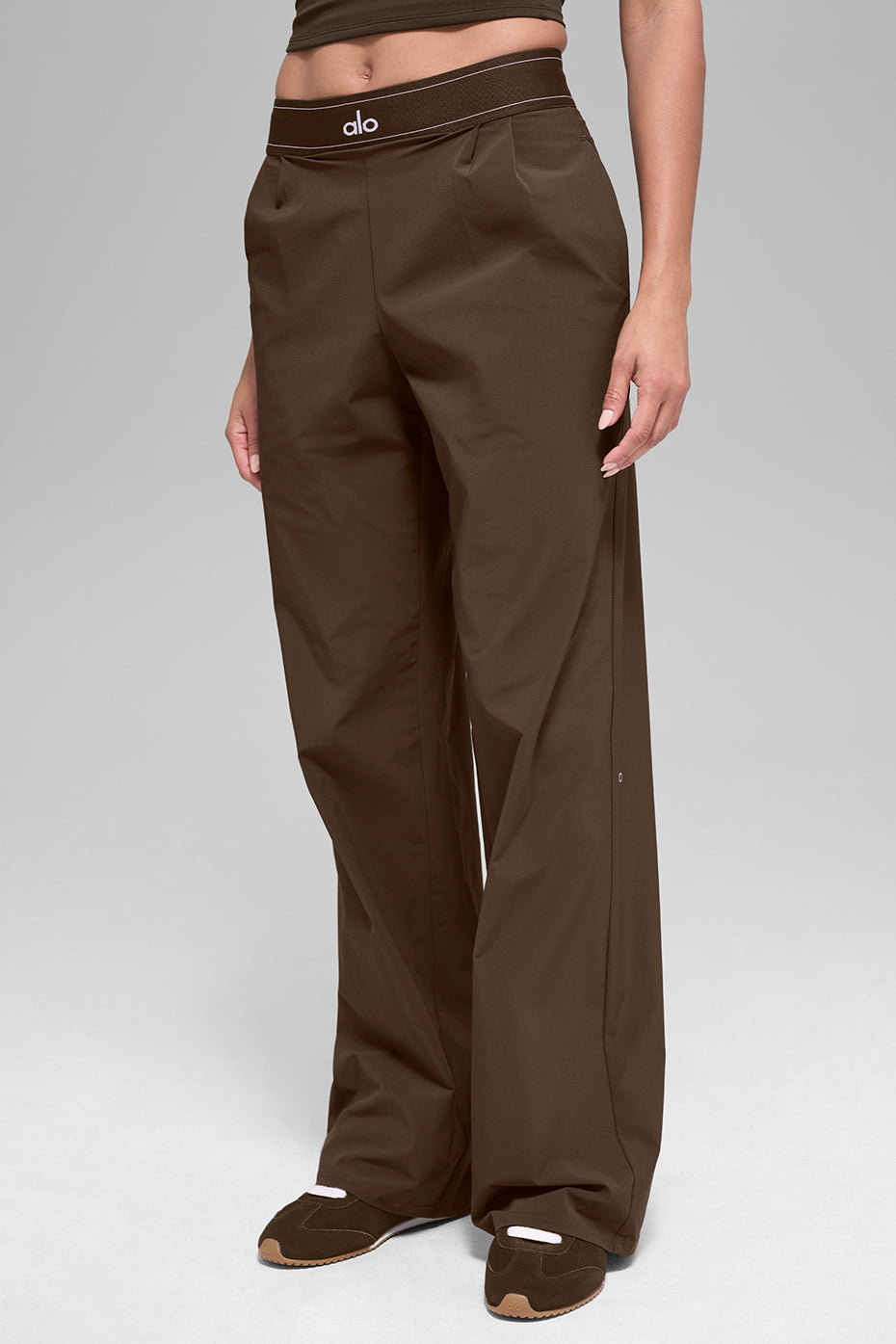 Alo Yoga Suit Up Trouser (Long)  -  Espresso