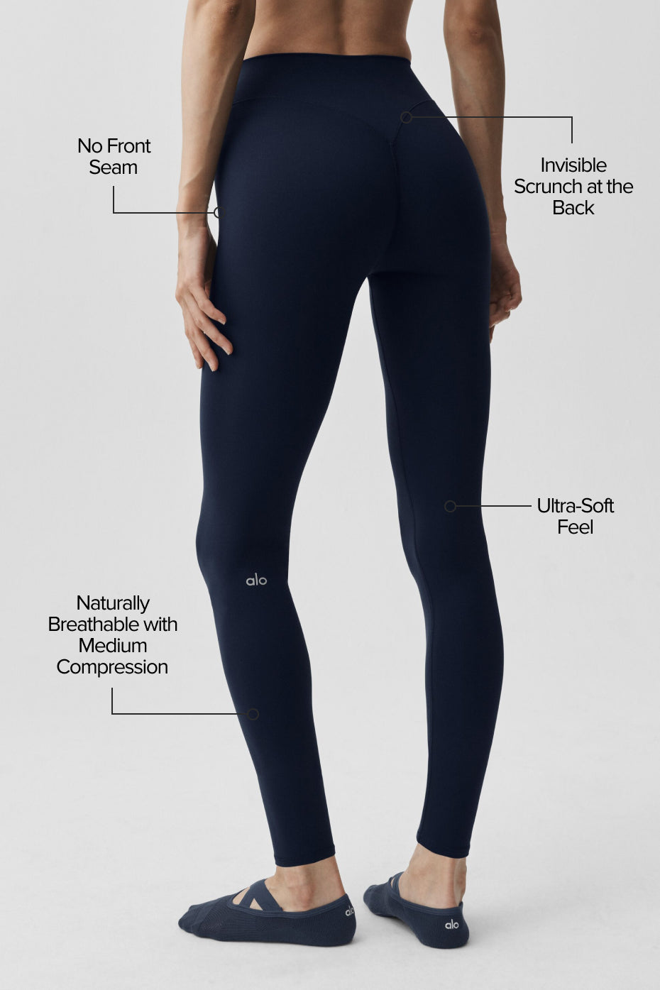 Alo yoga ALO Softsculpt 7/8 Define Legging-Navy