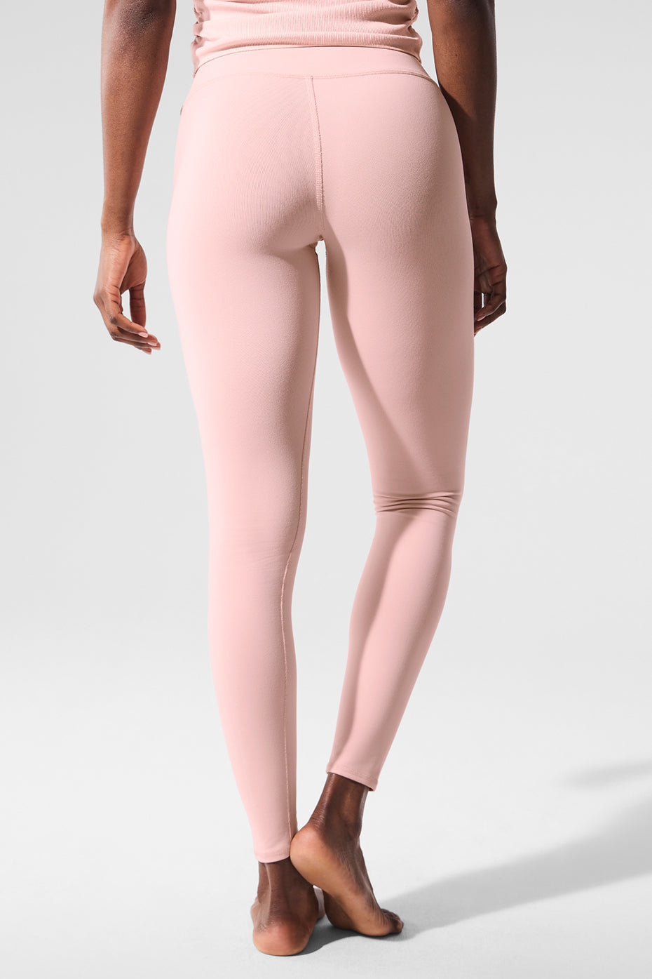 Alo Yoga 7/8 High-Waist Airbrush Legging -Pink Quartz