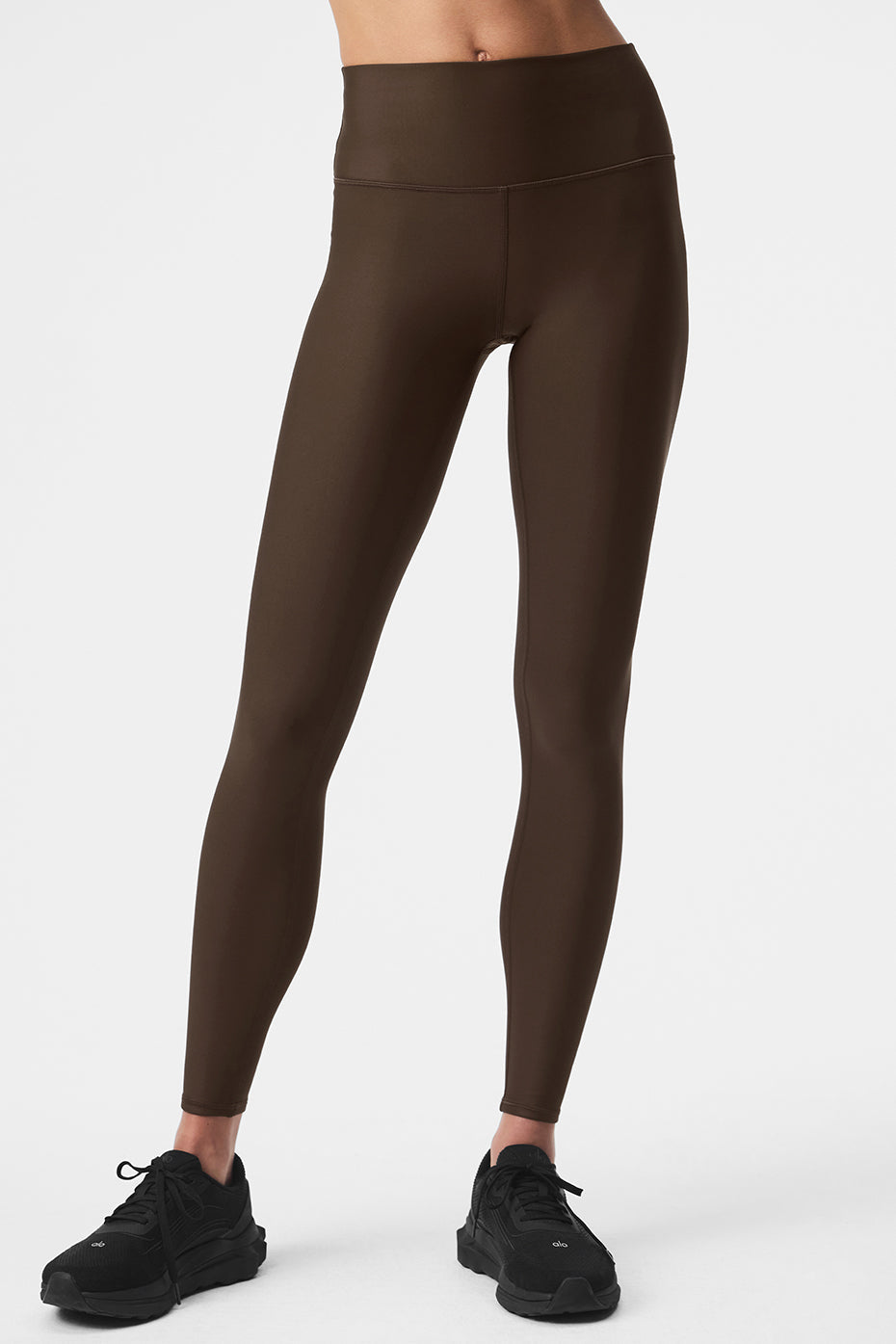 Alo Yoga Airlift High-Waist 7/8 Line Up Legging - Espresso