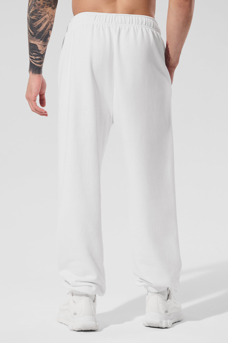 Alo Yoga Men Accolade Sweatpant  -  White