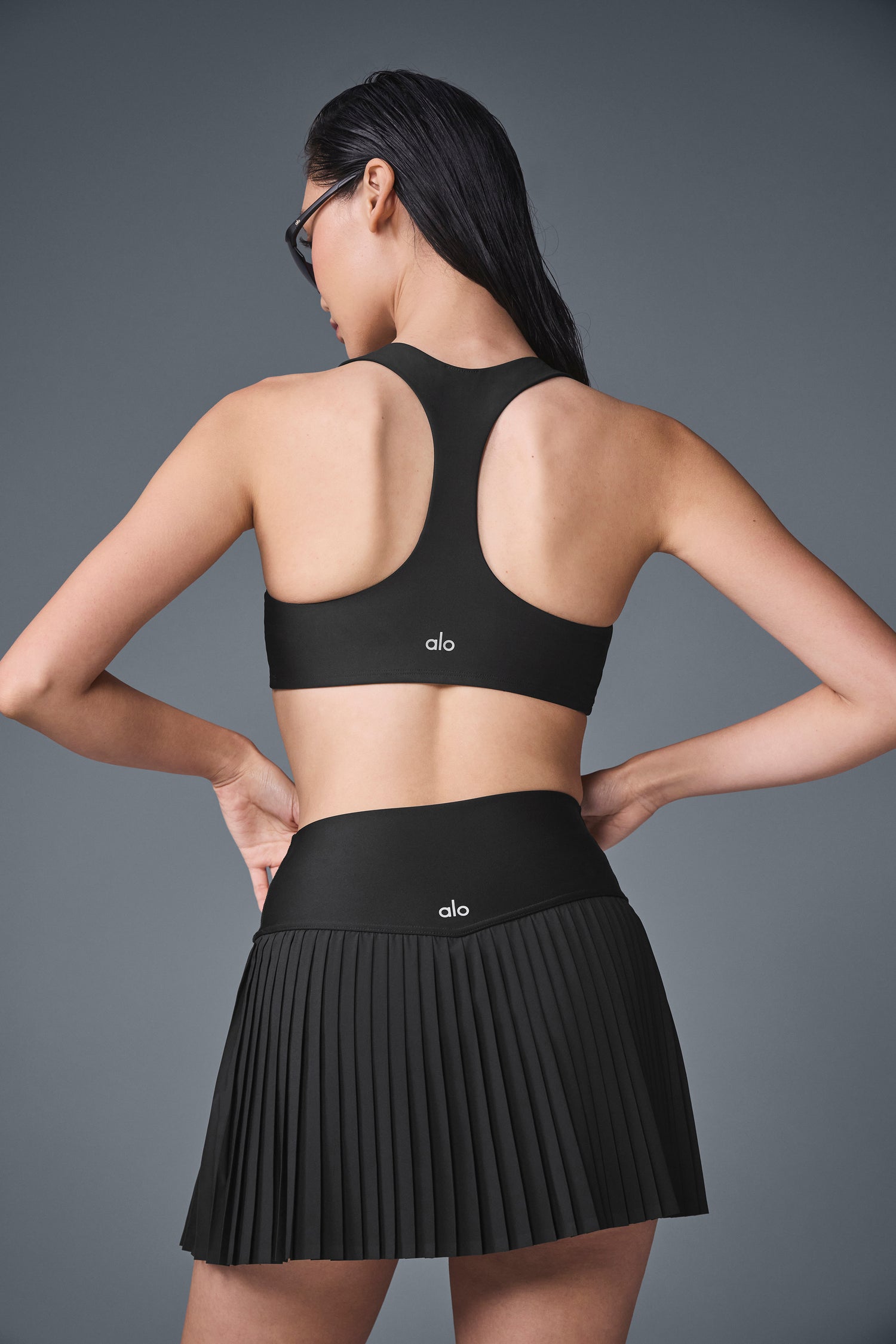 Alo Yoga Grand Slam Tennis Skirt - Black – Kanadadan Kapına