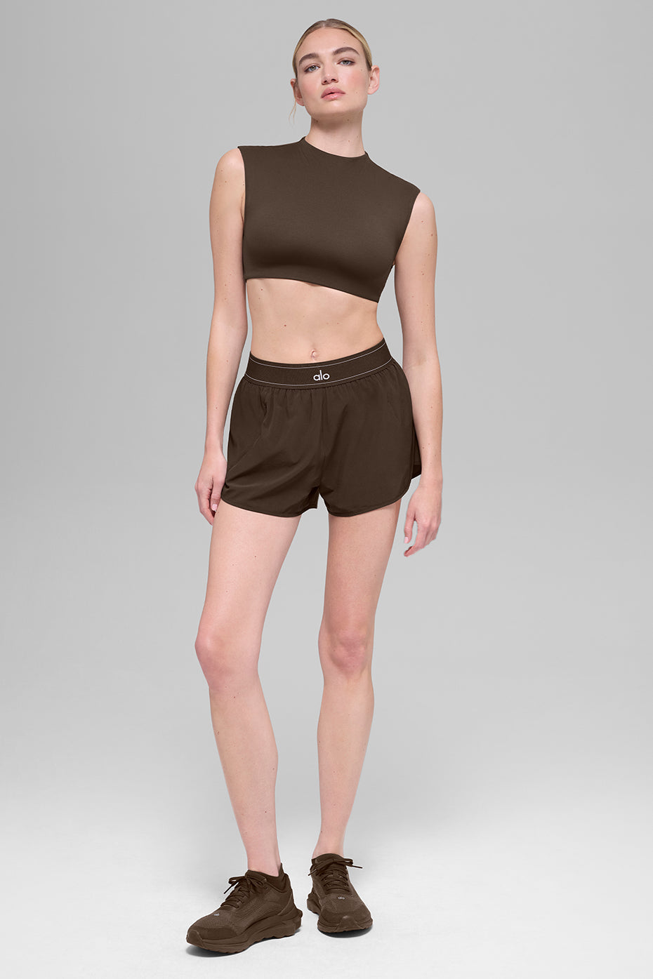 Alo Yoga Match Point Short - Espresso – Kanadadan Kapına