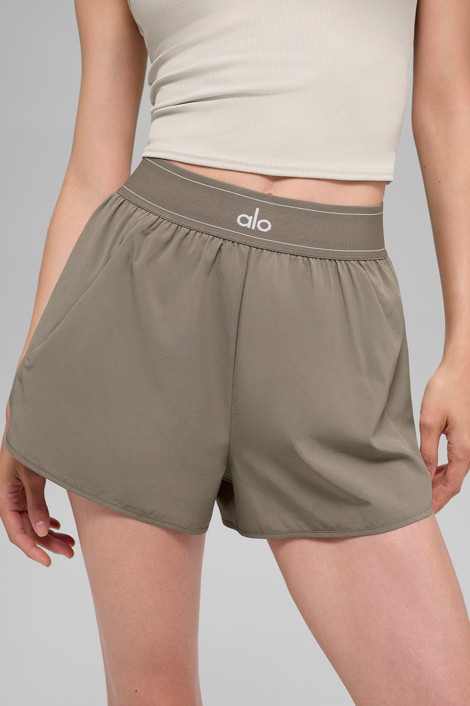 Alo Yoga Match Point Short Light Cocoa