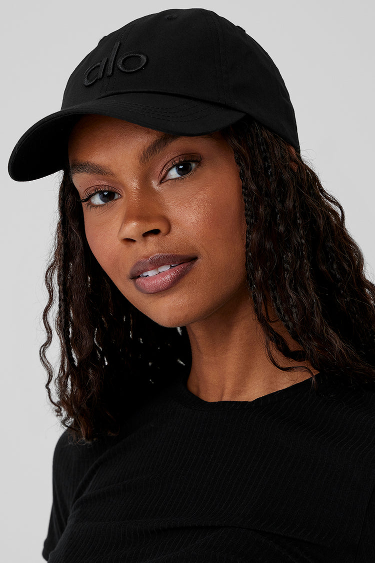 Alo Yoga Off-Duty Cap - Black/Black – Kanadadan Kapına