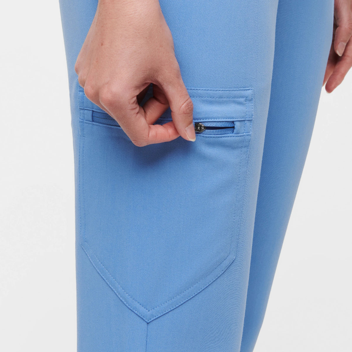 FIGS Zamora Jogger Scrub Pants™-Ceil Blue