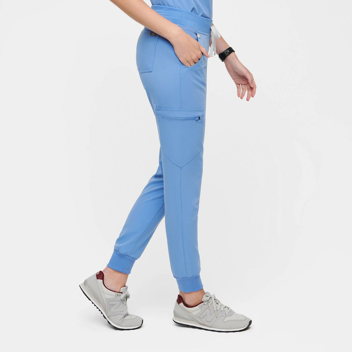 FIGS Zamora Jogger Scrub Pants™-Ceil Blue