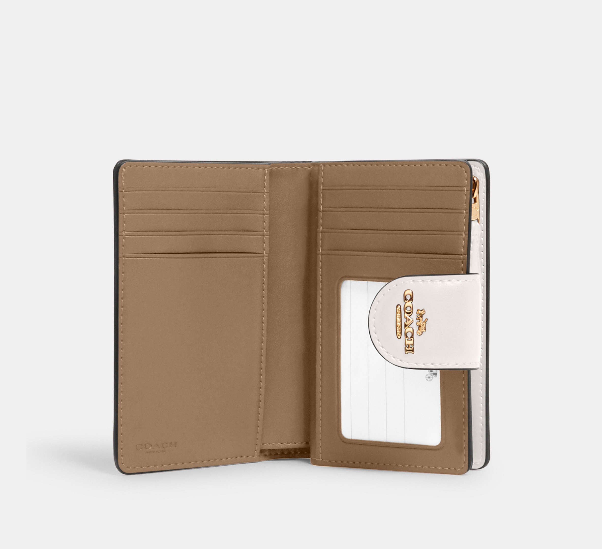 Coach Medium Corner Zip Deri Kadın Cüzdan - HEMEN TESLİMDE