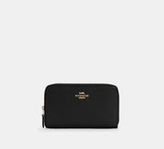 Coach Medium Id Zip Wallet - Gold/Black