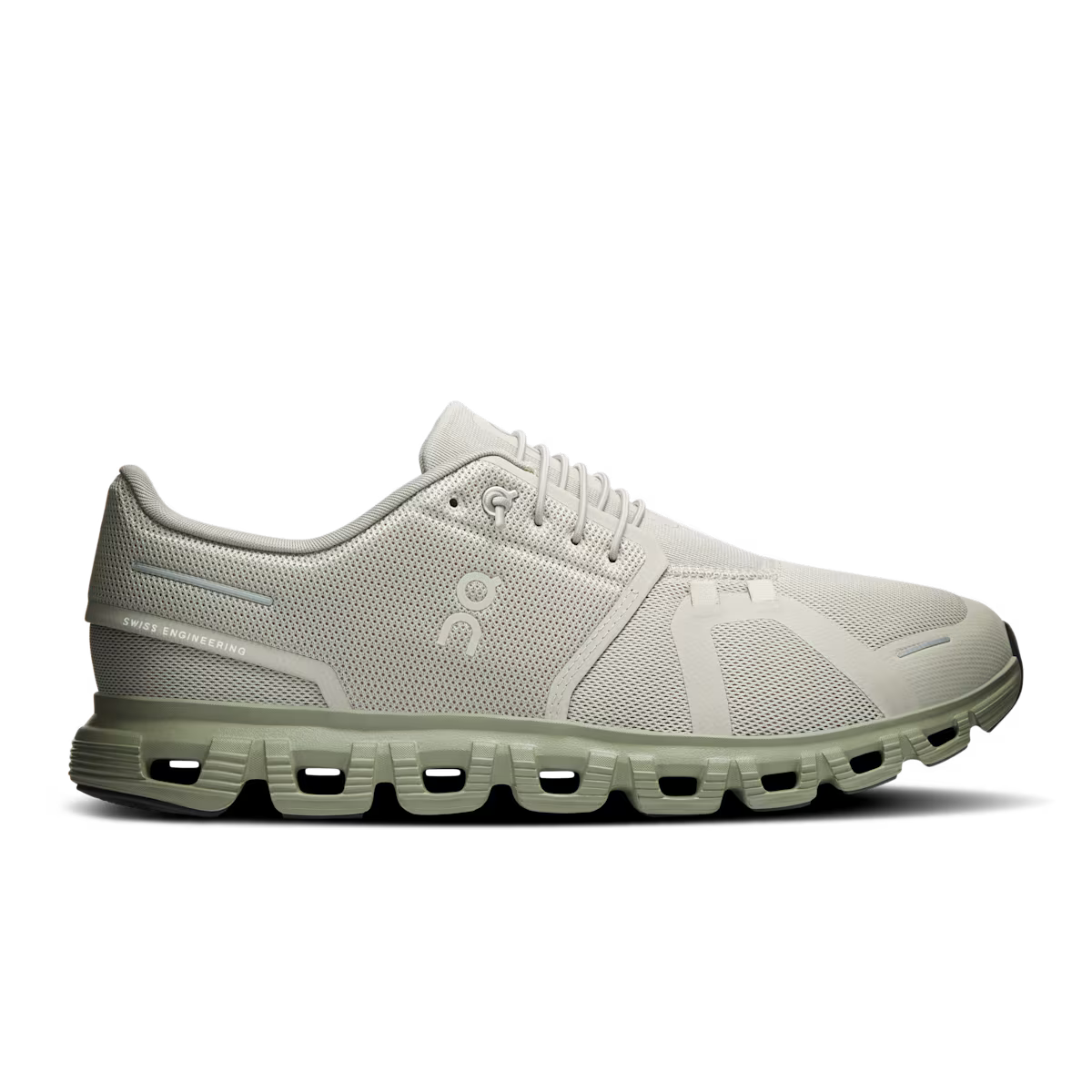 ON Cloud Men Cloud 6  -  Brume | Olive