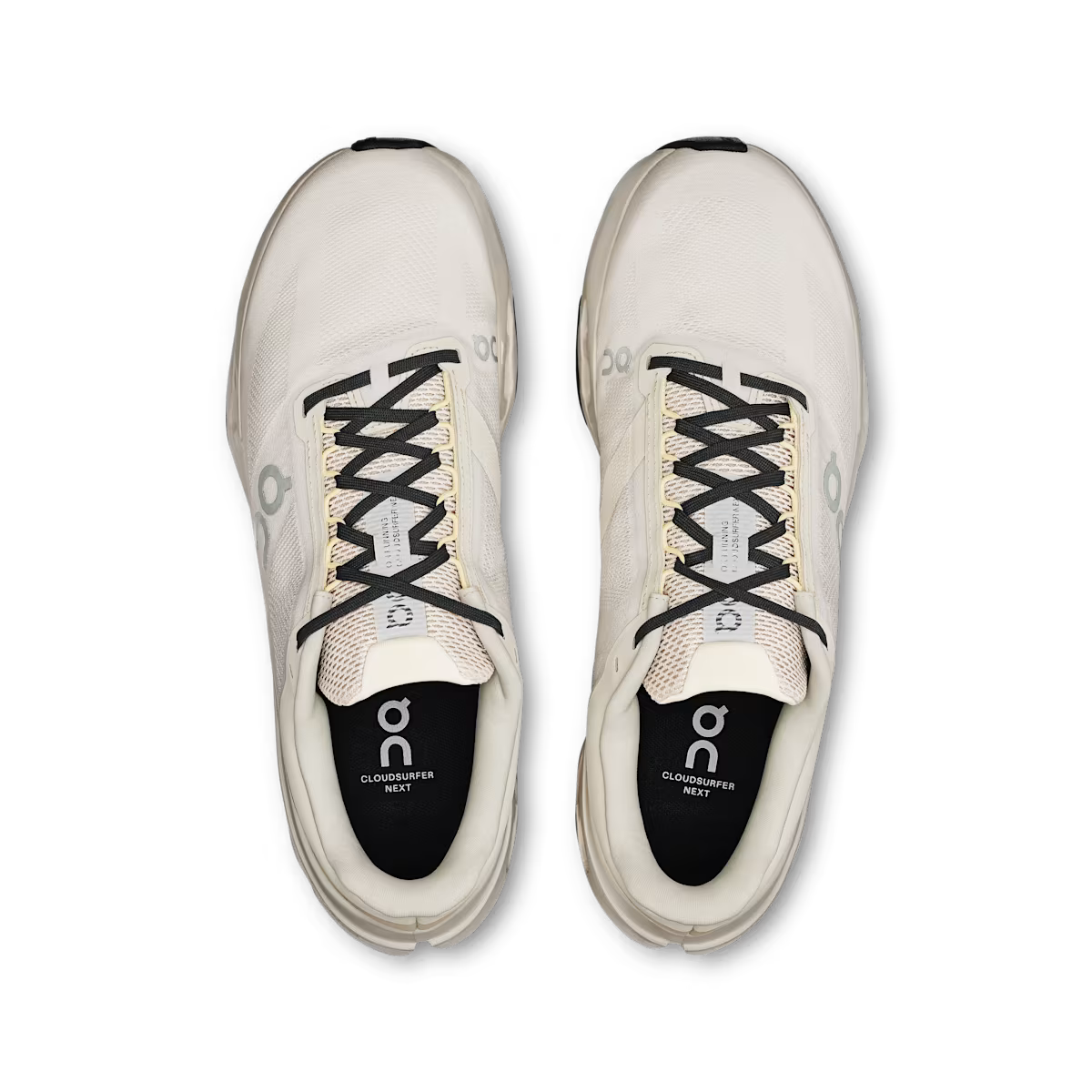ON Cloud Men Cloudsurfer Next  -  Ivory | Silver