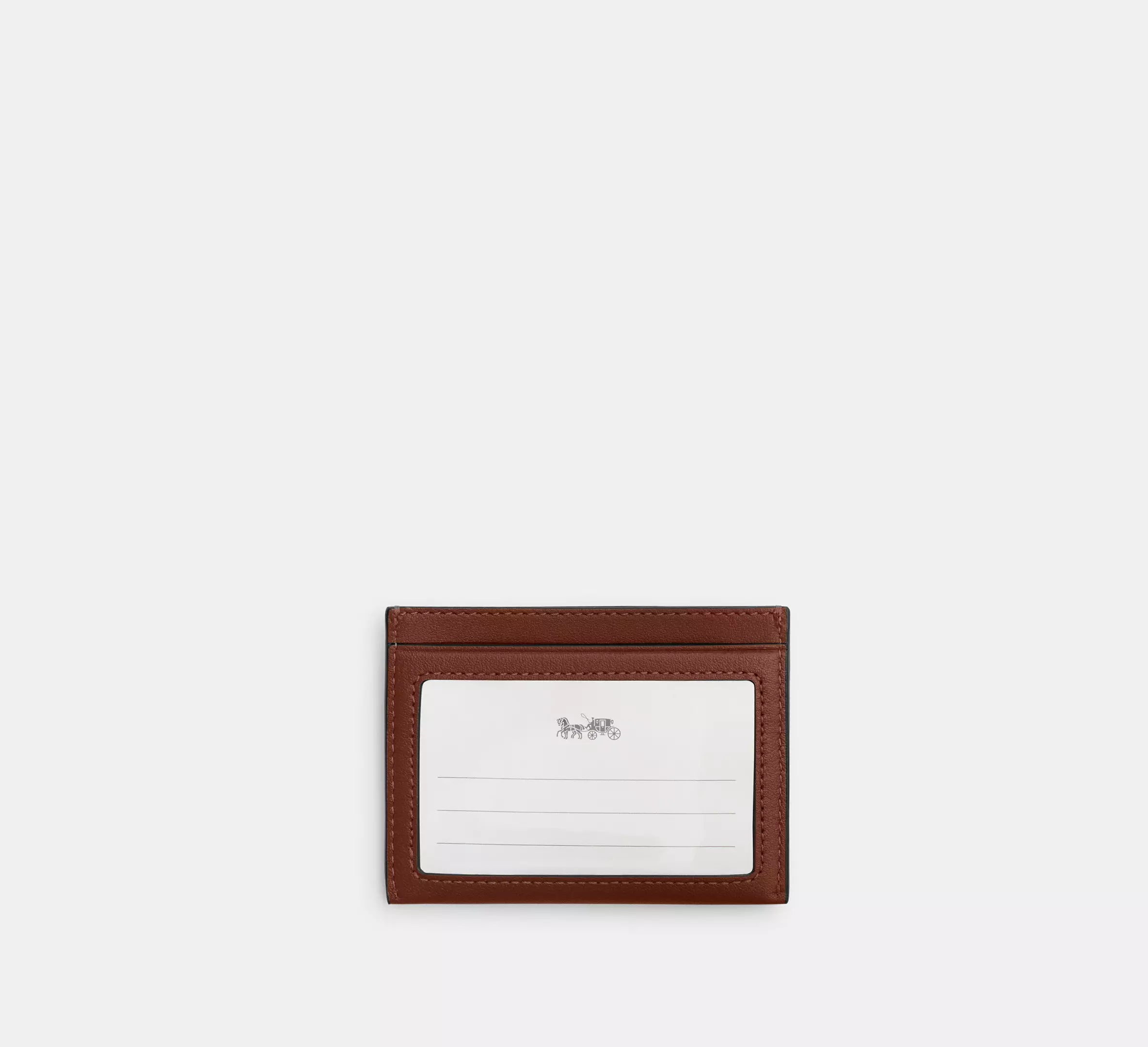 Coach Slim Id Card Case  -  Gold/Sable