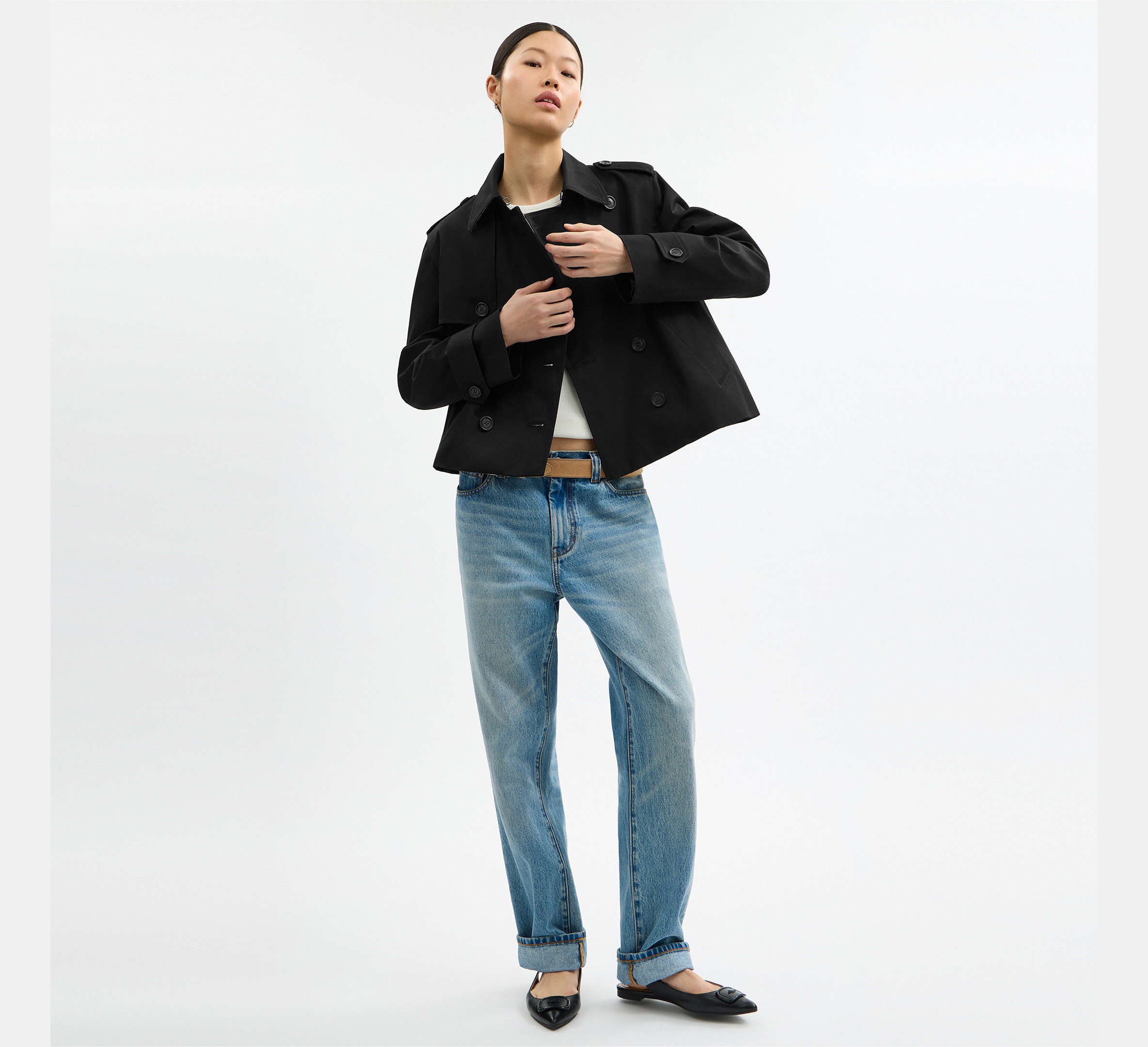 Coach Short Trench - Black