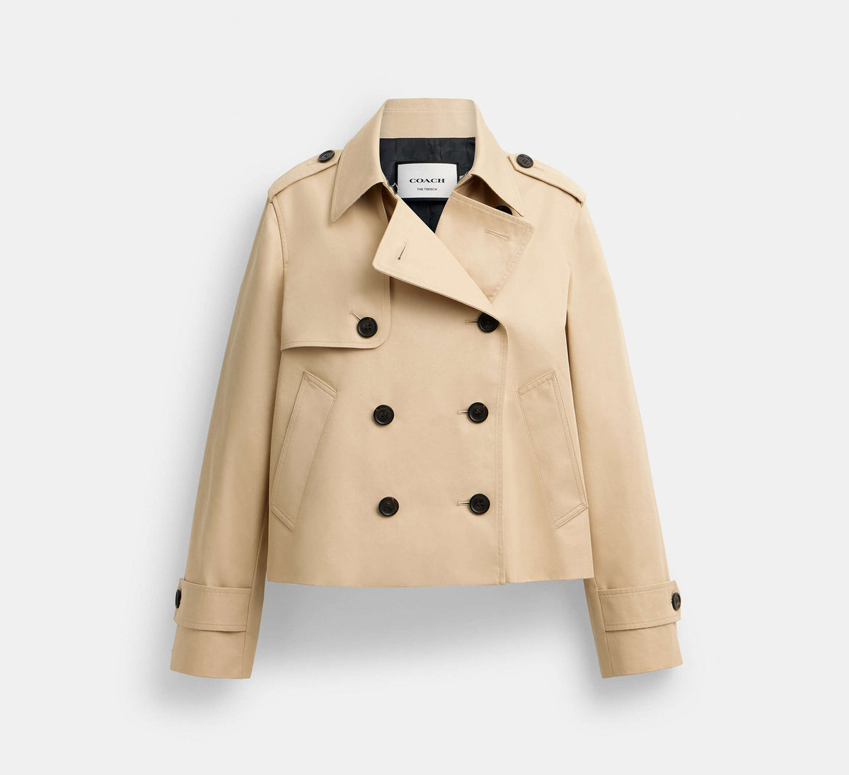 Coach Short Trench - Light Khaki