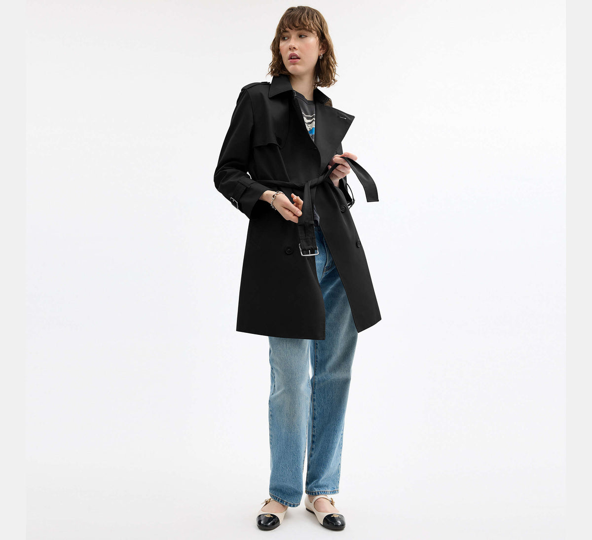 Coach Mid Trench - Black
