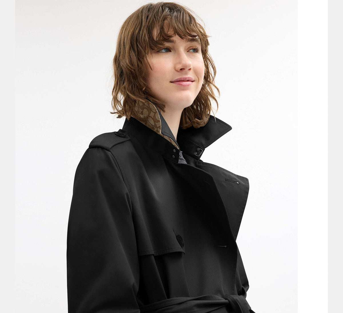 Coach Mid Trench - Black