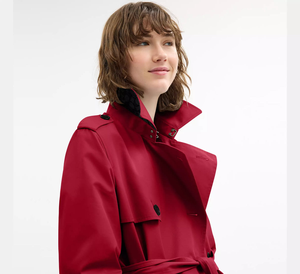 Coach Mid Trench - Ruby