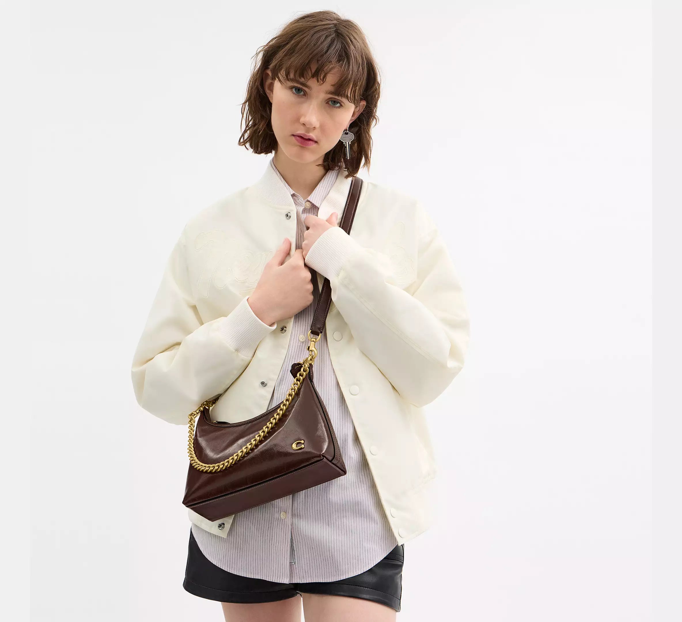 Coach Juliet Shoulder Bag 25 - Brass/Maple