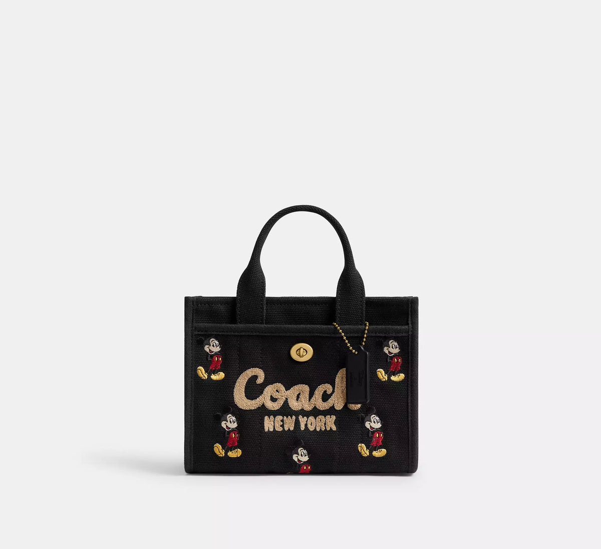 Coach Disney X Coach Cargo Tote Bag 20 With Mickey Mouse In