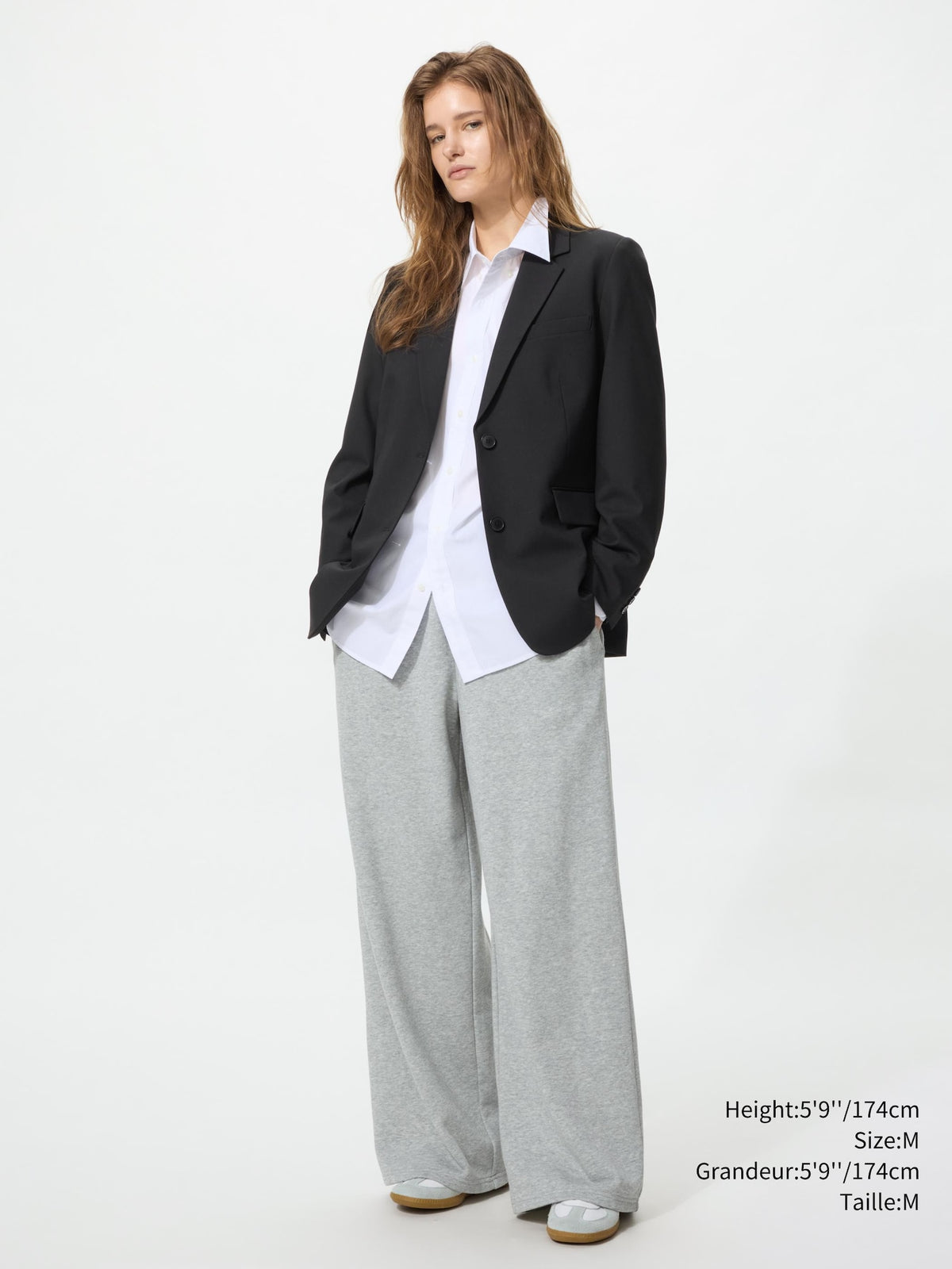 Uniqlo Women Tailored Jacket  -   09 BLACK