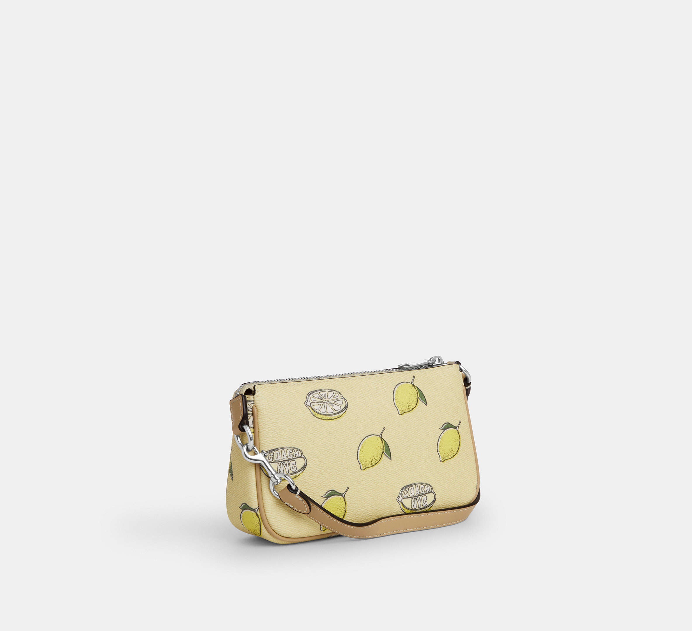 Coach  Nolita 19 With Lemon Print - Sv/Garden Glade Multi