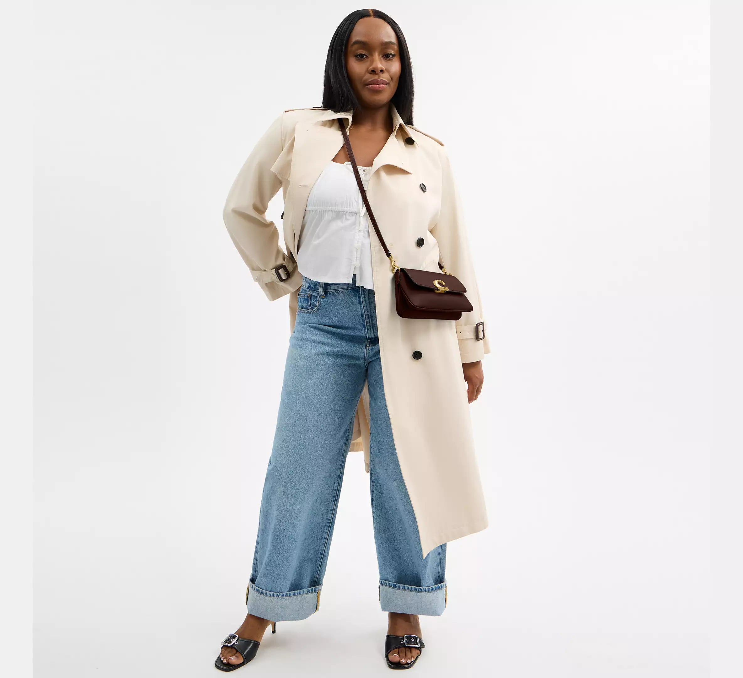 Coach Jet Shoulder Bag - Brass/Maple