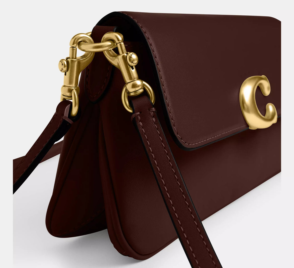 Coach Jet Shoulder Bag - Brass/Maple
