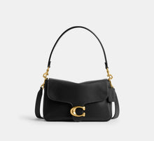 Coach Soft Tabby Shoulder Bag - Brass/Black