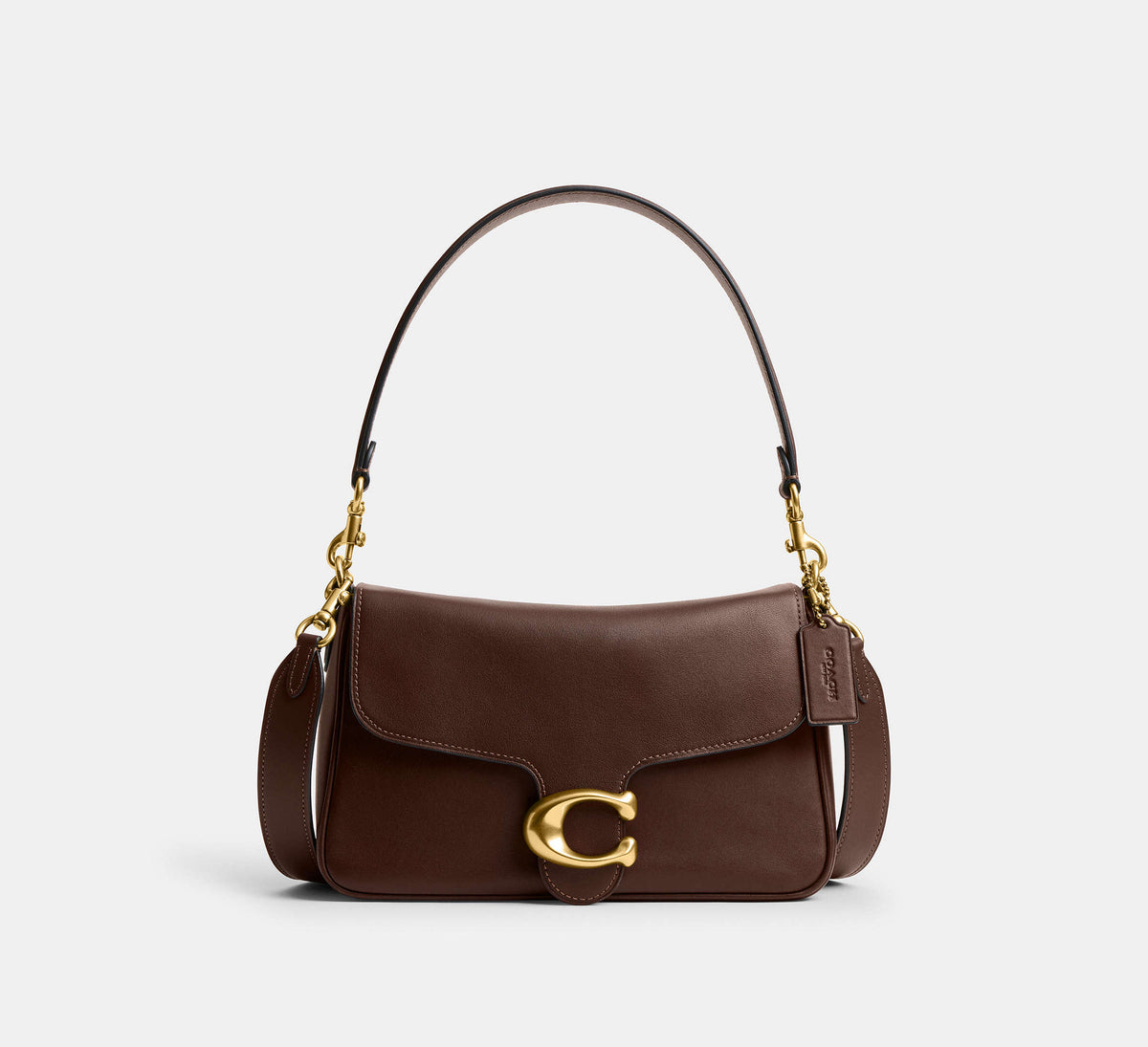 Coach Soft Tabby Shoulder Bag - Brass Maple