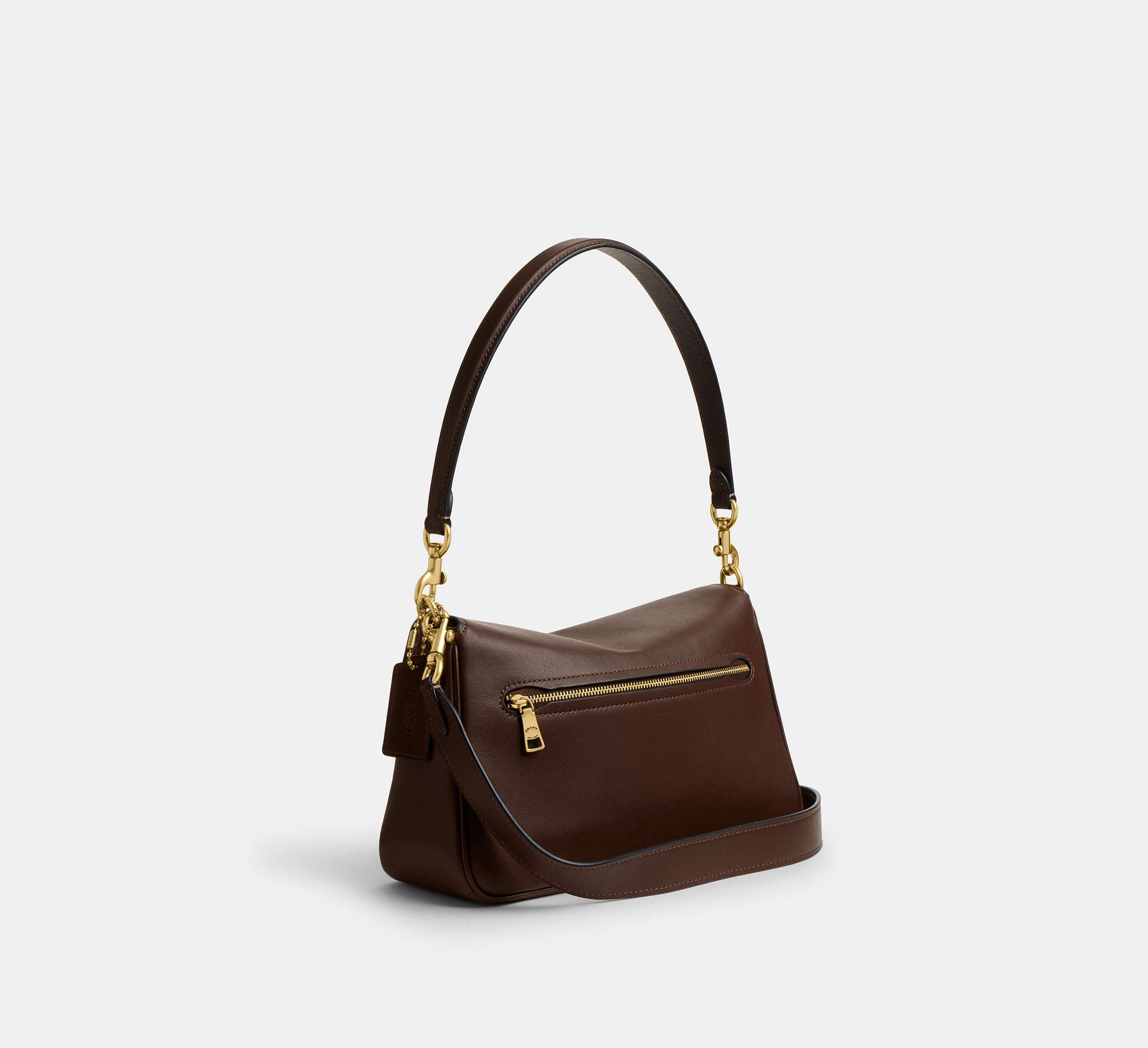 Coach Soft Tabby Shoulder Bag Brass Maple