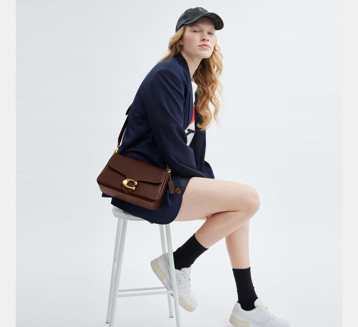 Coach Soft Tabby Shoulder Bag - Brass Maple