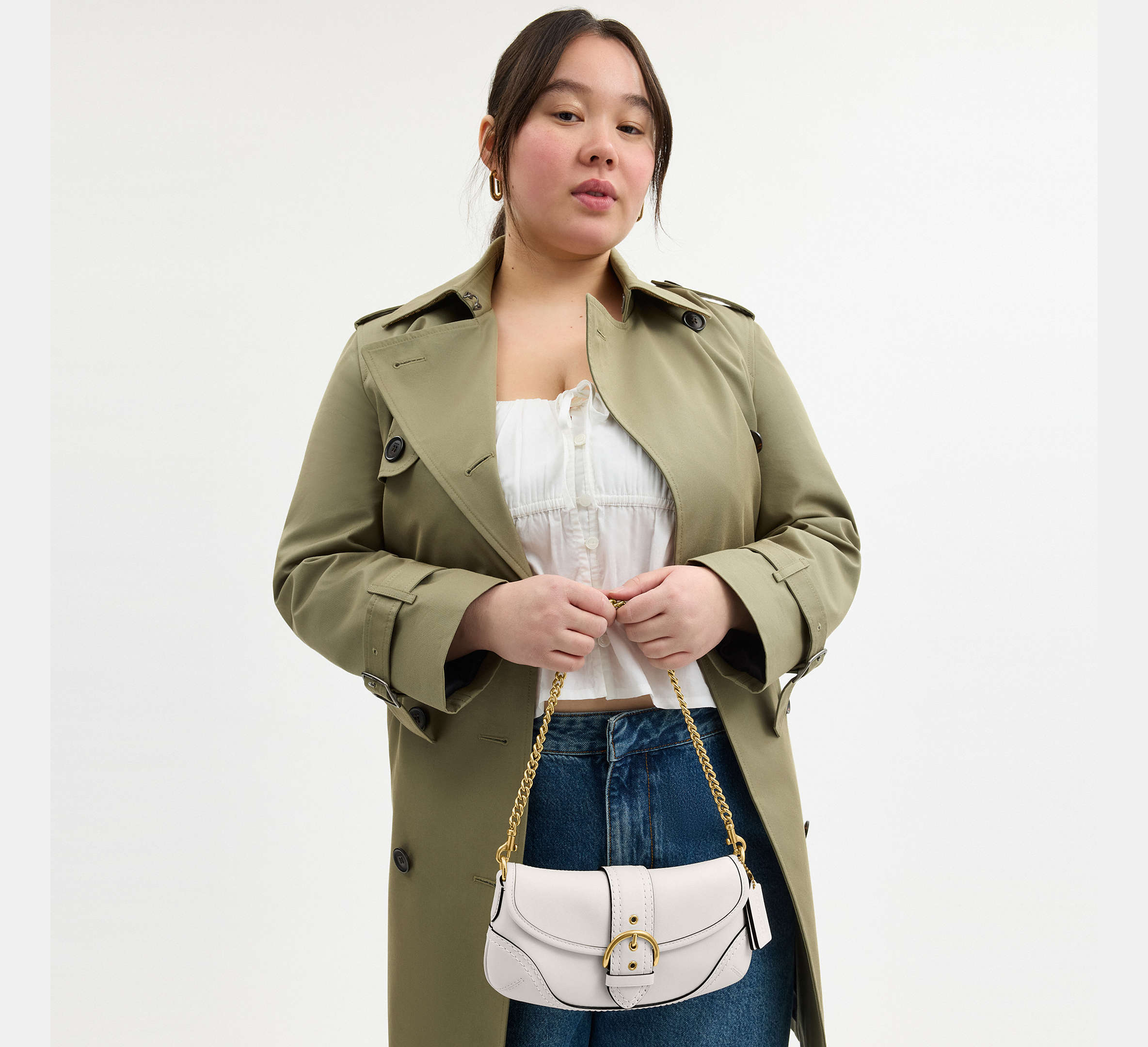 Coach Soho Bag 25 - Brass/Chalk