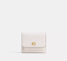 Coach Mila Small Flap Wallet  -  Brass/Chalk