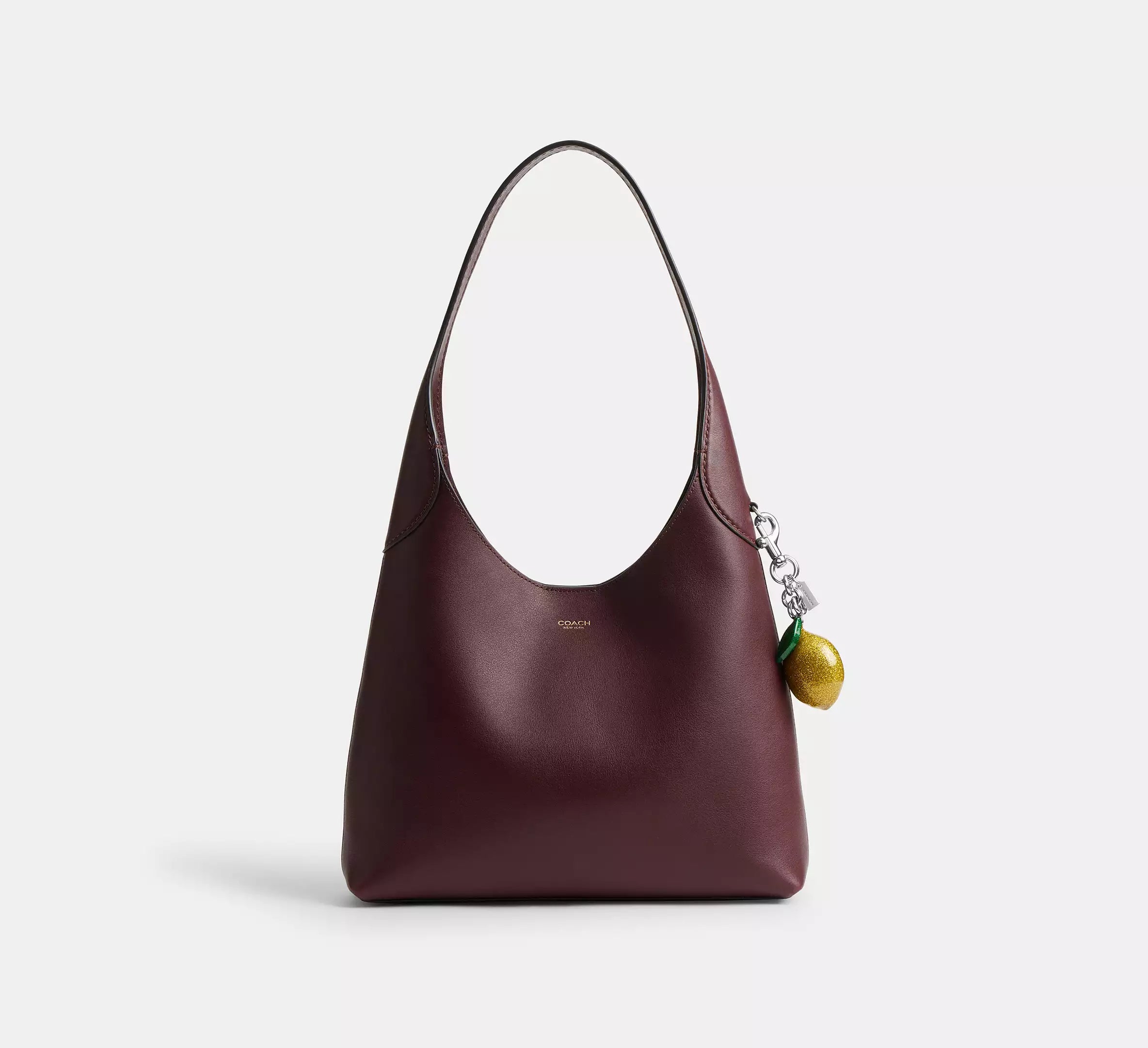 Coach Lemon Bag Charm -  Sv/Garden Glade