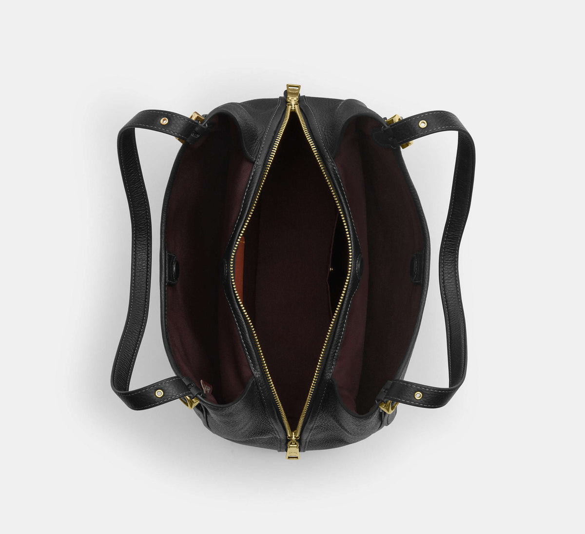Coach Erin Shoulder Bag  -  Gold/Black