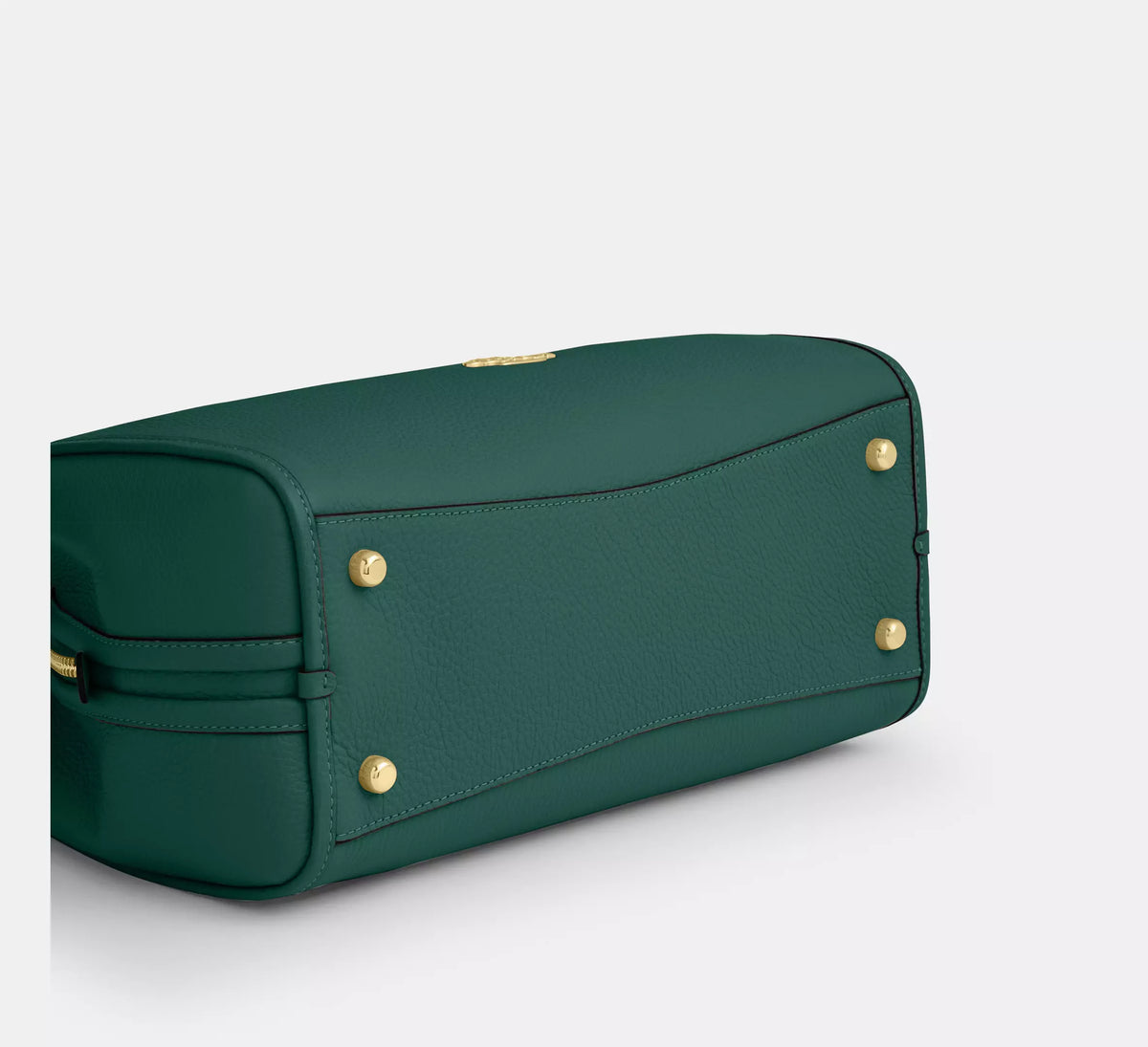 Coach Erin Shoulder Bag  -  Gold/Emerald