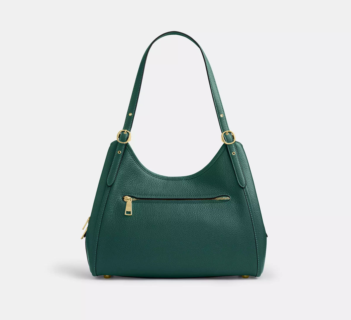 Coach Erin Shoulder Bag  -  Gold/Emerald