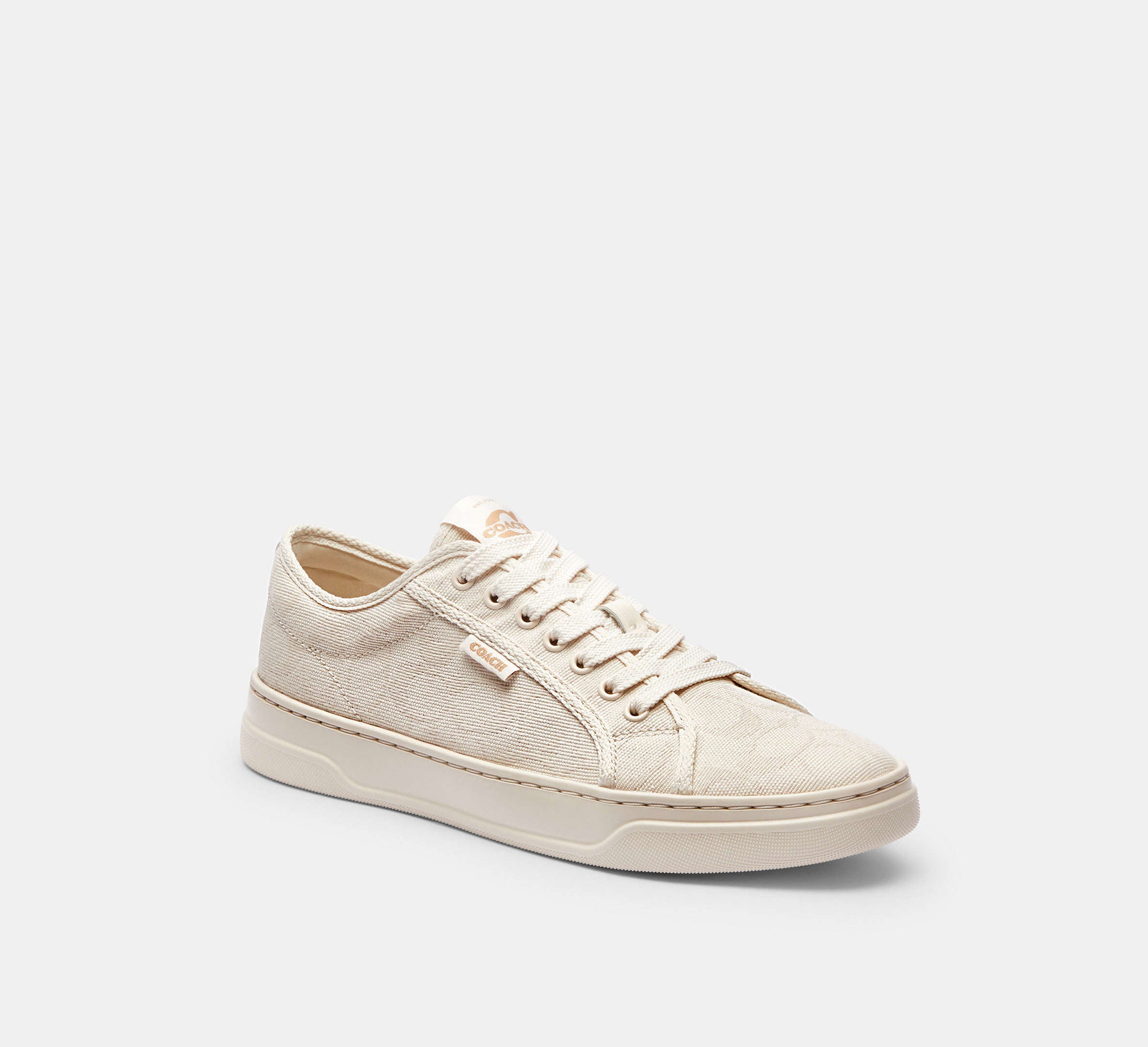 Coach Women's Canvas Sneaker  - Chalk