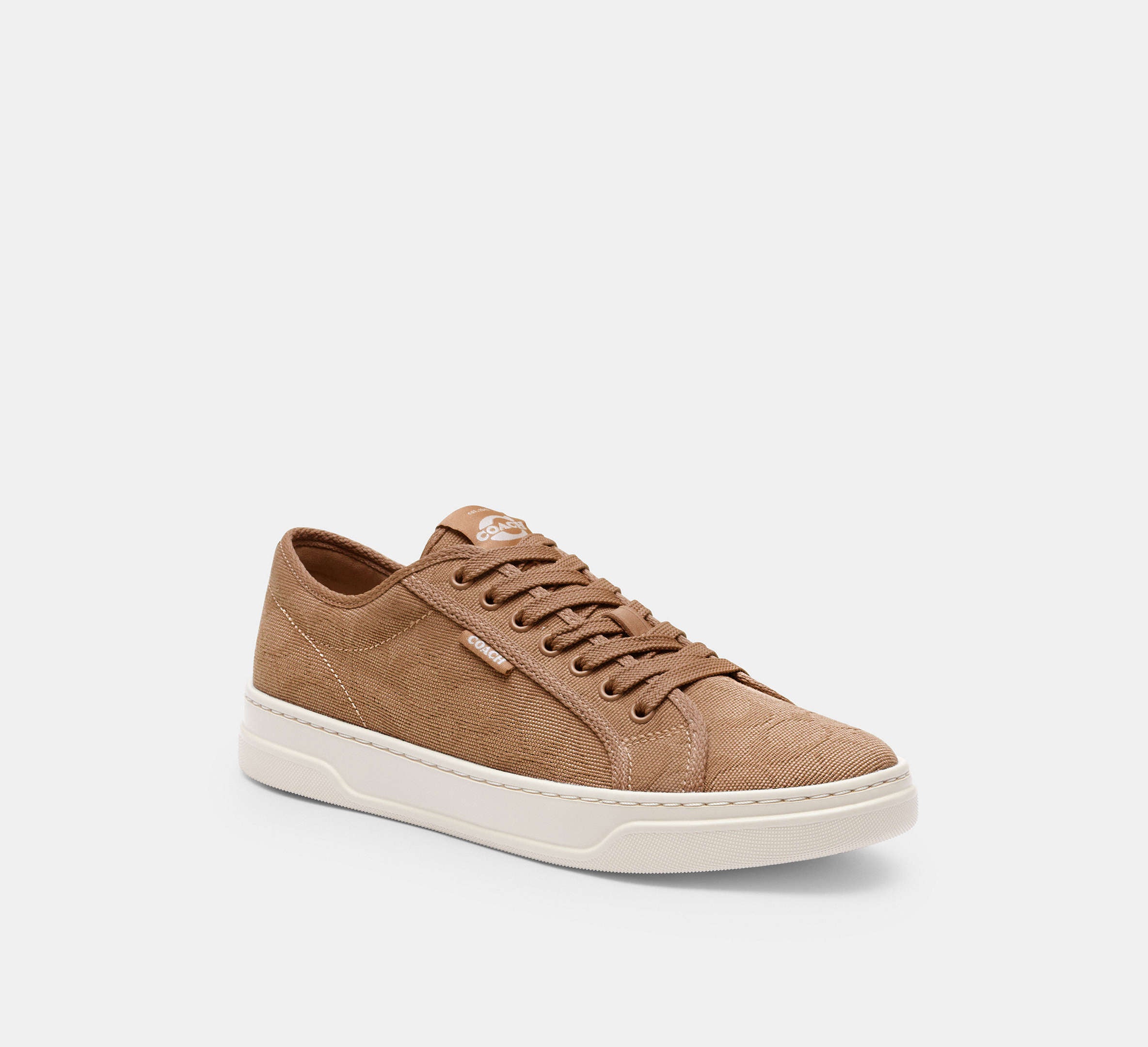 Coach Women's Canvas Sneaker  - Taupe