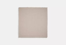 Coach Signature Oversized Square Scarf - Oatmeal