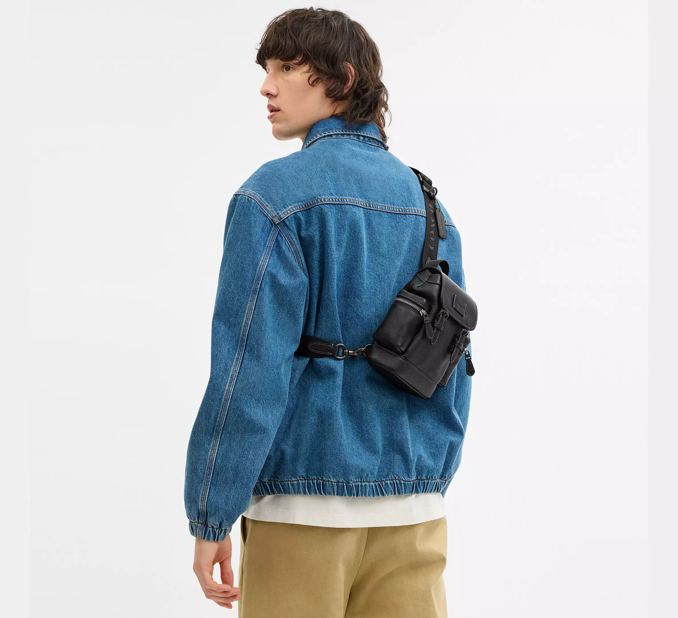 Coach Sprint Sling Pack  -  Black Copper/Black