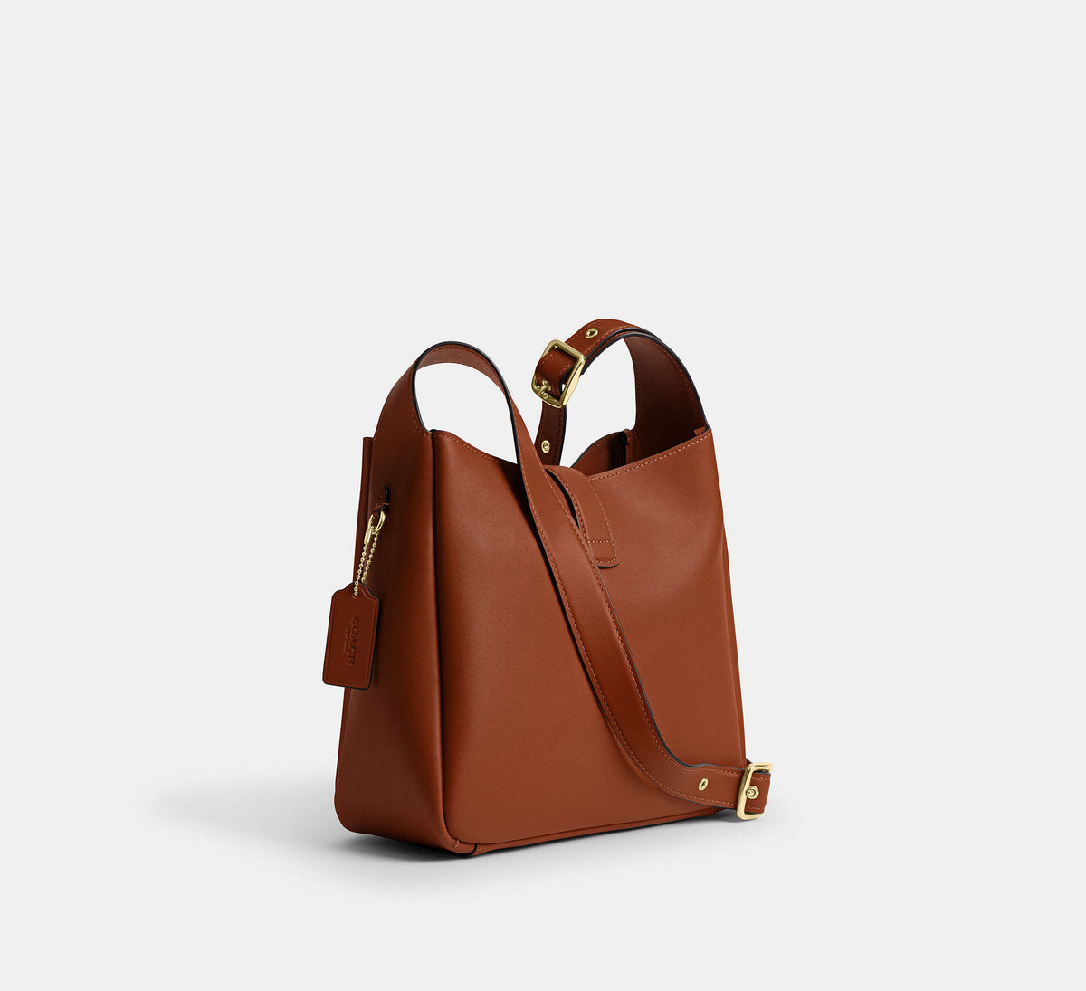 Coach Hadley Convertible Crossbody Bag- Gold/Tan