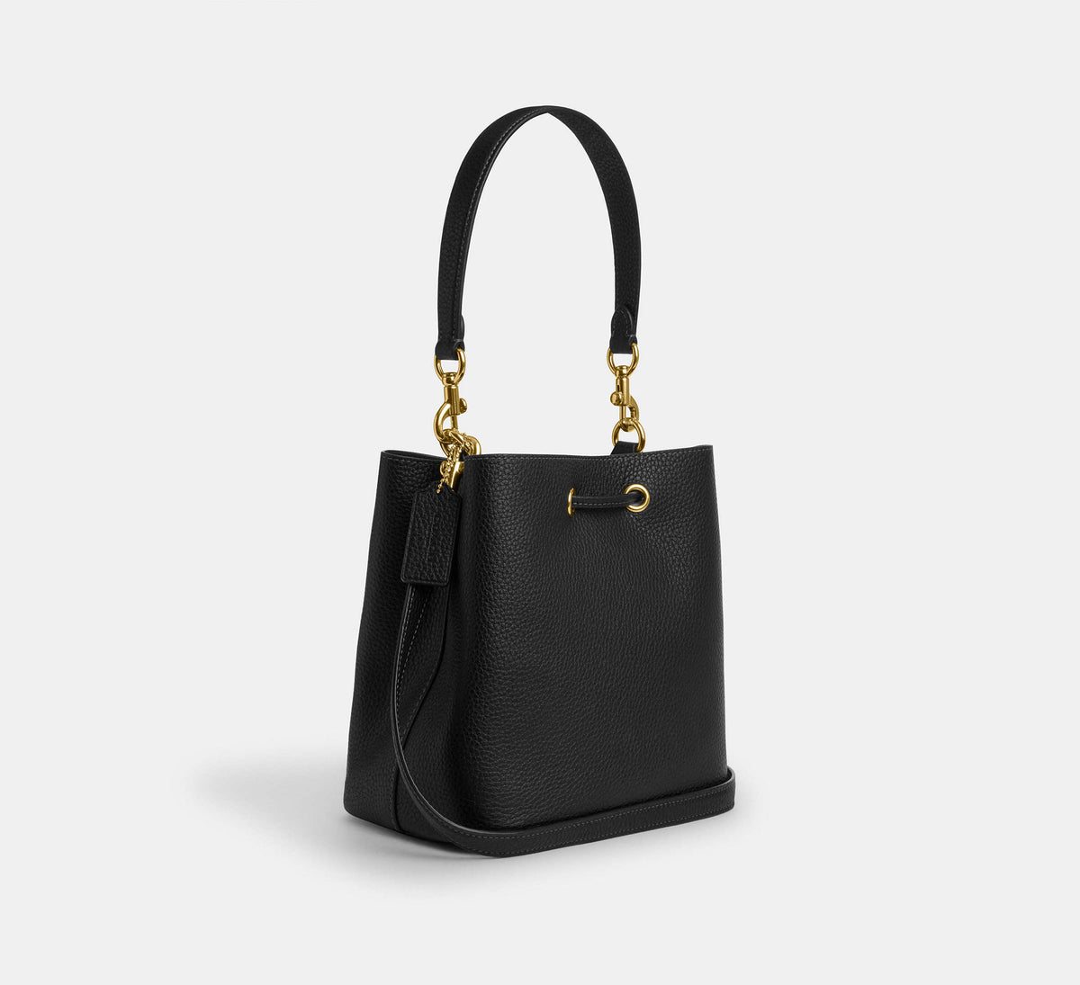 Coach Rowan Bucket Bag - Gold/Black