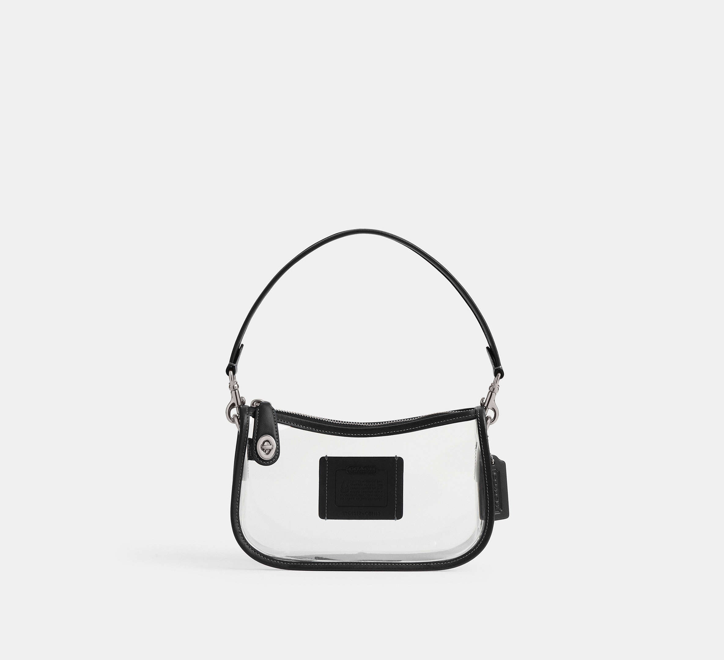 Coach Stadium Swinger Bag - Silver/Black – Kanadadan Kapına